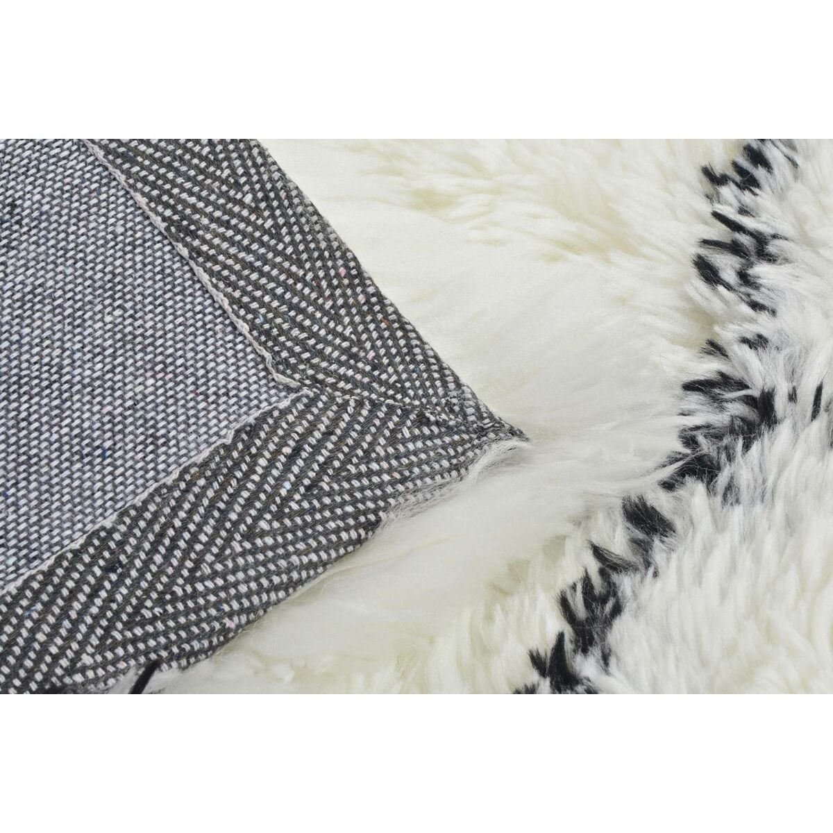 Tæppe DKD Home Decor 160 x 230 x 5 cm Polyester Hvid Romber